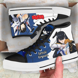 Kill la Kill Satsuki Kiryuuin High Top Shoes Custom Anime Sneakers - 2 - GearAnime
