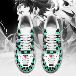 Tanjiro Breathing Air Sneakers Custom Anime Demon Slayer Shoes - 4 - GearAnime