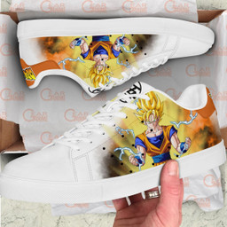 Dragon Ball Goku Skate Sneakers Custom Anime Shoes - 2 - GearAnime