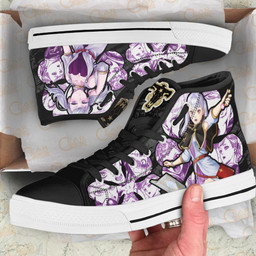Noelle Silva High Top Shoes Custom Manga Anime Black Clover Sneakers - 2 - GearAnime