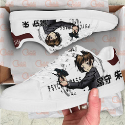 Psycho-Pass Akane Tsunemori Skate Sneakers Custom Anime Shoes - 2 - GearAnime