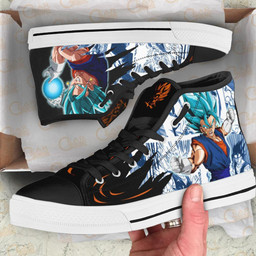 Vegito High Top Shoes Custom Manga Anime Dragon Ball Sneakers - 2 - GearAnime