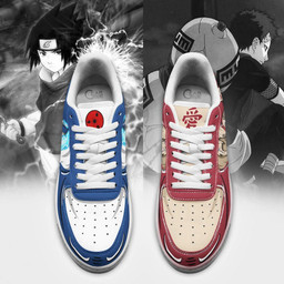 Sasuke and Gaara Air Sneakers Custom Jutsu Anime Shoes - 3 - GearAnime