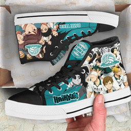 Date Tech High Top Shoes Custom Manga Anime Haikyuu Sneakers - 2 - GearAnime