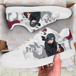 Itachi Uchiha Skate Sneakers Custom NRT Anime Shoes - 2 - GearAnime