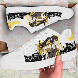 Karen Araragi Skate Sneakers Custom Anime Bakemonogatari Shoes - 2 - GearAnime