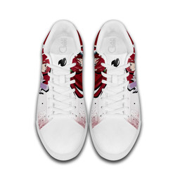 Fairy Tail Erza Scarlet Skate Sneakers Custom Anime Shoes - 4 - GearAnime