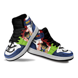 Bardock Kids Sneakers Custom Anime Dragon Ball Kids Shoes - 2 - GearAnime