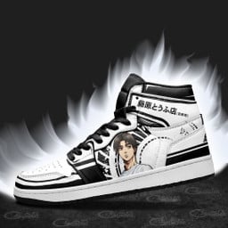 Initial D Takumi Fujiwara Sneakers Custom Anime Shoes - 4 - GearAnime