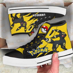 Pokemon Umbreon High Top Shoes Custom Anime Sneakers - 2 - GearAnime