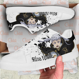 Black Clover Nozel Silva Skate Sneakers Custom Anime Shoes - 2 - GearAnime