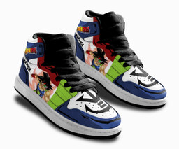 Bardock Kids Sneakers Custom Anime Dragon Ball Kids Shoes - 3 - GearAnime