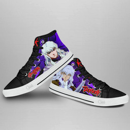 Berserk Griffith High Top Shoes Custom Anime Sneakers - 3 - GearAnime