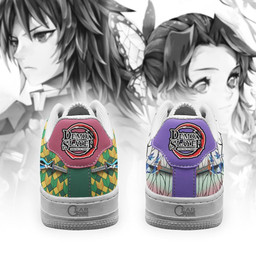 Giyuu and Shinobu Air Sneakers Skill Demon Slayer Anime Shoes - 3 - GearAnime