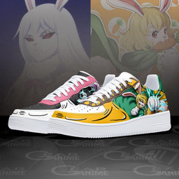 Mink Carrot Air Sneakers Custom Anime One Piece Shoes - 2 - GearAnime