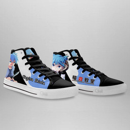 Assassination Classroom Nagisa Shiota High Top Shoes Custom Anime Sneakers - 4 - GearAnime