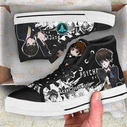 Psycho-Pass Akane Tsunemori High Top Shoes Custom Anime Sneakers - 2 - GearAnime