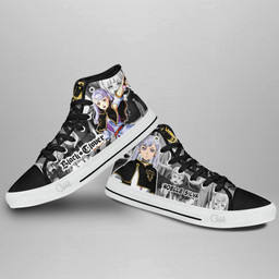 Noelle Silva High Top Shoes Custom Black Clover Anime Sneakers - 4 - GearAnime
