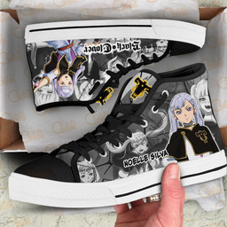 Noelle Silva High Top Shoes Custom Black Clover Anime Sneakers - 2 - GearAnime