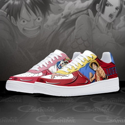 Boa Hancock And Luffy Air Sneakers Custom Anime One Piece Shoes - 2 - GearAnime