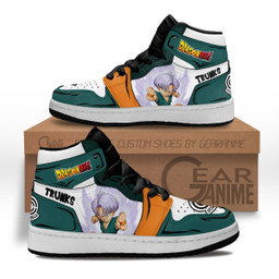 Trunks Kids Sneakers Custom Anime Dragon Ball Kids Shoes - 1 - GearAnime