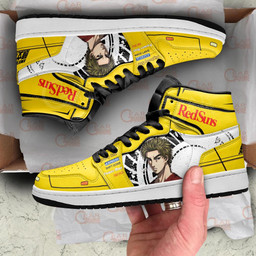 Initial D Kesuke Takahashi Sneakers Custom Anime Shoes - 2 - GearAnime