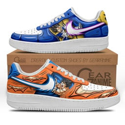 Goku And Vegeta Ki Blast Air Sneakers Custom Anime Dragon Ball Shoes - 1 - GearAnime