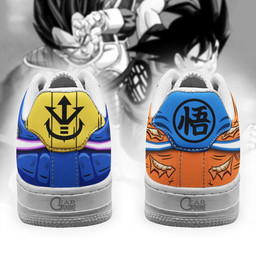 Goku And Vegeta Ki Blast Air Sneakers Custom Anime Dragon Ball Shoes - 4 - GearAnime