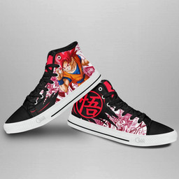 Goku Saiyan God High Top Shoes Custom Manga Anime Dragon Ball Sneakers - 4 - GearAnime