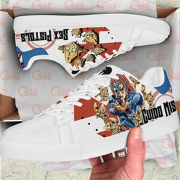 Guido Mista Skate Sneakers Custom Anime Jojo's Bizarre Adventure Shoes - 2 - GearAnime