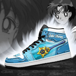 Sailor Mercury Sneakers Custom Anime Sailor Moon Shoes - 4 - GearAnime