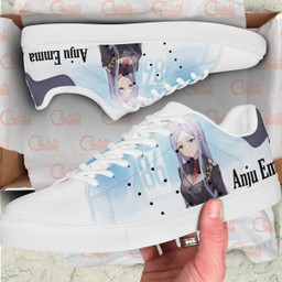 86 Eighty Six Anju Emma Skate Sneakers Custom Anime Shoes - 2 - GearAnime