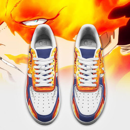 BNHA Endeavor Air Sneakers Custom Anime My Hero Academia Shoes - 4 - GearAnime