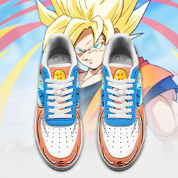Goku Kamehameha Air Sneakers Custom Dragon Ball Anime Shoes - 4 - GearAnime