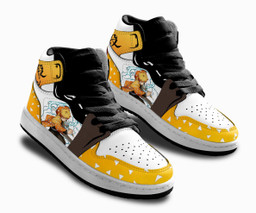 Zenitsu Agatsuma Kids Sneakers Custom Anime Demon Slayer Kids Shoes - 2 - GearAnime
