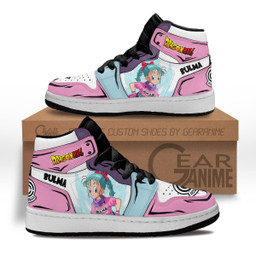 Bulma Kids Sneakers Custom Anime Dragon Ball Kids Shoes - 1 - GearAnime