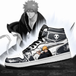 Ichigo Kurosaki Sneakers Custom Anime Bleach Shoes - 4 - GearAnime