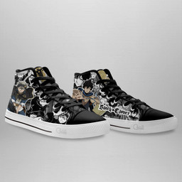 Yuno and Asta High Top Shoes Custom Black Clover Anime Sneakers - 3 - GearAnime