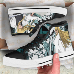 Hirako Shinji High Top Shoes Custom Bleach Anime Sneakers - 2 - GearAnime