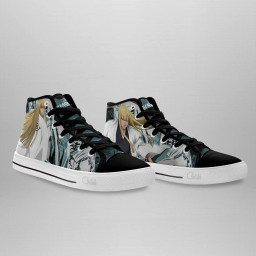 Hirako Shinji High Top Shoes Custom Bleach Anime Sneakers - 4 - GearAnime