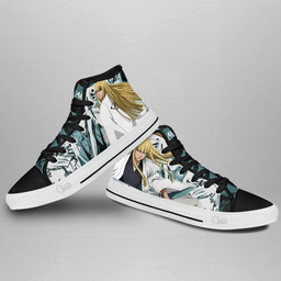 Hirako Shinji High Top Shoes Custom Bleach Anime Sneakers - 3 - GearAnime