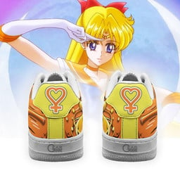 Sailor Venus Air Sneakers Custom Anime Sailor Moon Shoes - 3 - GearAnime