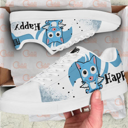 Fairy Tail Happy Skate Sneakers Custom Anime Shoes - 2 - GearAnime