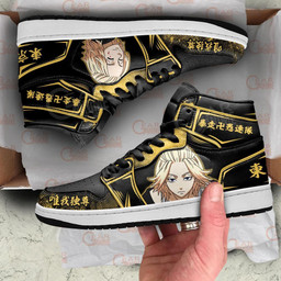 Manjiro Sano Mikey Sneakers Custom Anime Tokyo Revengers Shoes - 3 - GearAnime