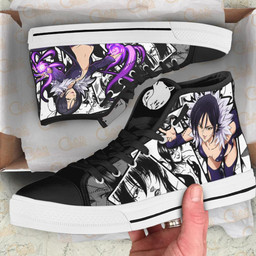 Merlin High Top Shoes Custom Manga Anime Seven Deadly Sins Sneakers - 2 - GearAnime