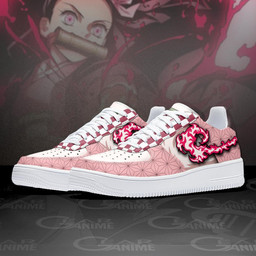 Nezuko Blood Demon Arts Air Sneakers Custom Anime Demon Slayer Shoes - 2 - GearAnime