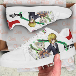 Hunter X Hunter Kurapika Skate Sneakers Custom Anime Shoes - 2 - GearAnime
