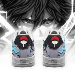 Uchiha Sasuke Air Sneakers Lightning Skill Custom Anime Shoes - 3 - GearAnime