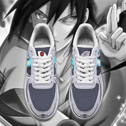 Uchiha Sasuke Air Sneakers Lightning Skill Custom Anime Shoes - 4 - GearAnime