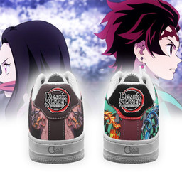 Tanjiro and Nezuko Air Sneakers Custom Anime Demon Slayer Shoes - 3 - GearAnime
